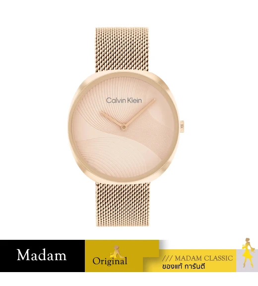 นาฬิกาข้อมือ CALVIN KLEIN CK25200247,37 MM.,STAINLESS STEEL,ROSE GOLD				