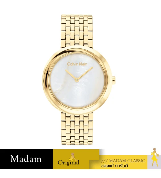 นาฬิกาข้อมือ CALVIN KLEIN CK25200321,34 MM,STAINLESS STEEL,GOLD				