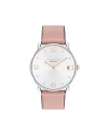 นาฬิกาข้อมือ COACH 14504199,36 MM,LEATHER STRAP,PINK				