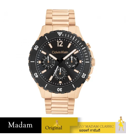 นาฬิกาข้อมือ CALVIN KLEIN CK25200315,44 MM,STAINLESS STEEL,ROSE GOLD				