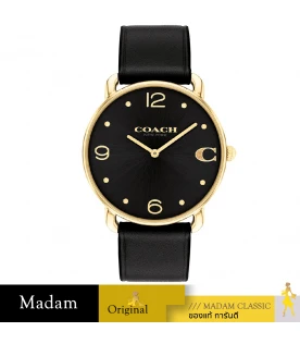 นาฬิกาข้อมือ COACH 14504245,36 MM,LEATHER STRAP,BLACK				