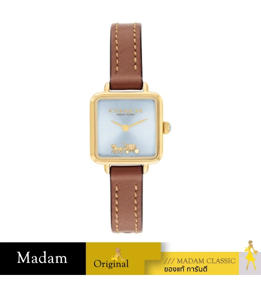 นาฬิกาข้อมือ COACH 14504231,22 MM,LEATHER STRAP,BROWN				