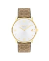 นาฬิกาข้อมือ COACH 14504205,36 MM,CANVAS STRAP,BROWN				