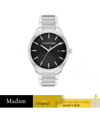 นาฬิกาข้อมือ CALVIN KLEIN CK25200348,43 MM.,STAINLESS STEEL,TWO TONE SILVER/GREY   				