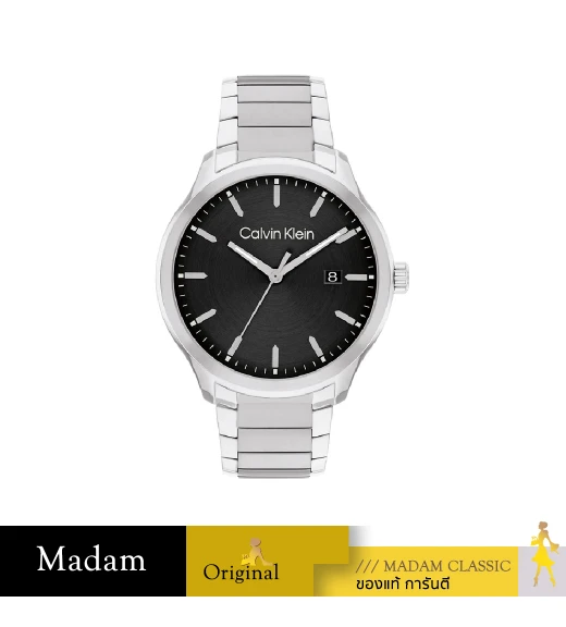 นาฬิกาข้อมือ CALVIN KLEIN CK25200348,43 MM.,STAINLESS STEEL,TWO TONE SILVER/GREY   				