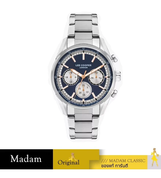 นาฬิกาข้อมือ LEE COOPER LC07986-390,44 MM,STAINLESS STEEL,SILVER				