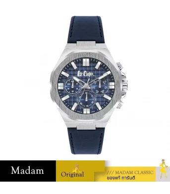 นาฬิกาข้อมือ LEE COOPER LC07983-399,46 MM,SILICONE STRAP,BLUE				