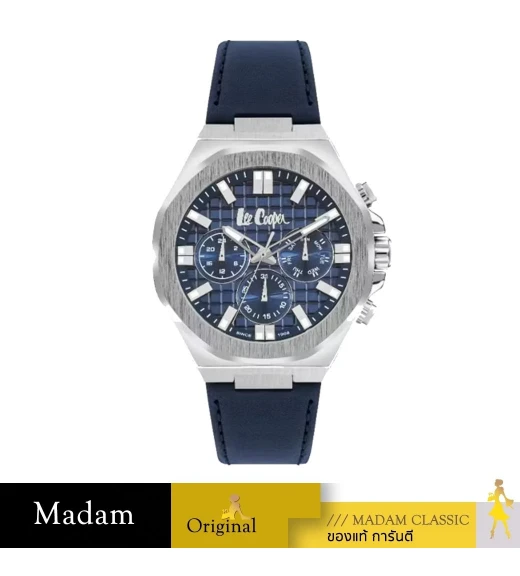 นาฬิกาข้อมือ LEE COOPER LC07983-399,46 MM,SILICONE STRAP,BLUE				
