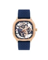 นาฬิกาข้อมือ LEE COOPER LC07973-499,42 MM,SILICONE STRAP,BLUE				