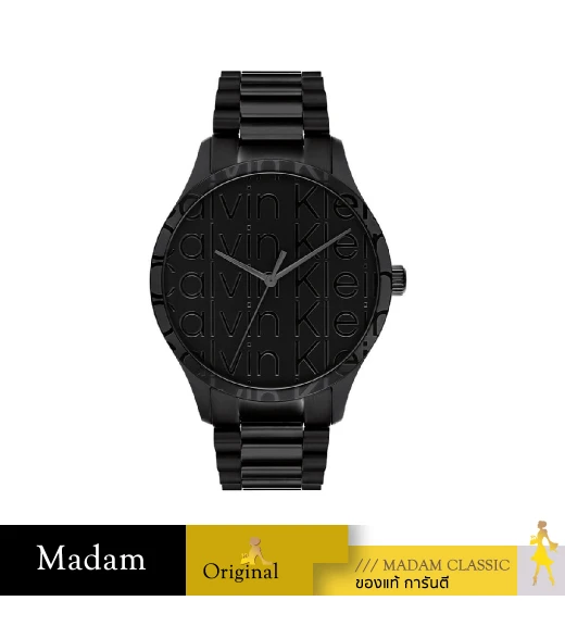 นาฬิกาข้อมือ CALVIN KLEIN CK25200344,42 MM.,STAINLESS STEEL,BLACK   				