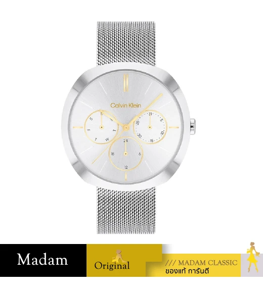 นาฬิกาข้อมือ CALVIN KLEIN CK25200338,38 MM.,STAINLESS STEEL,SILVER     				