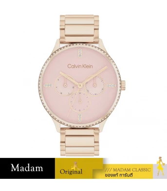 นาฬิกาข้อมือ CALVIN KLEIN CK25200370,38 MM.,STAINLESS STEEL,ROSE GOLD				