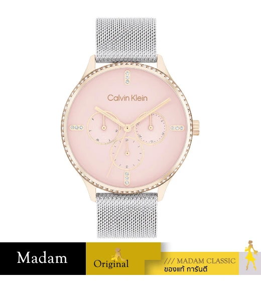 นาฬิกาข้อมือ CALVIN KLEIN CK25200374,38 MM.,STAINLESS STEEL,SILVER     				
