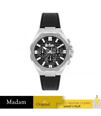 นาฬิกาข้อมือ LEE COOPER LC07983-351,46 MM,SILICONE STRAP,BLACK				