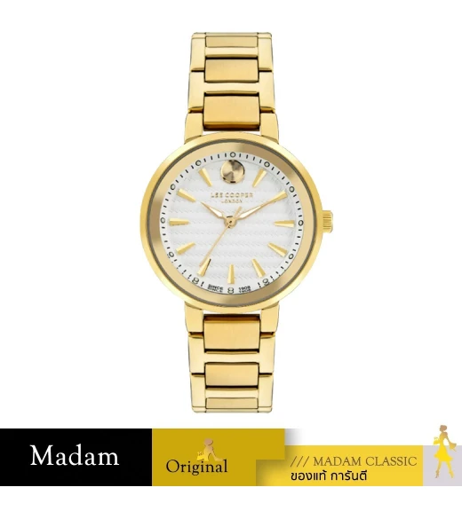 นาฬิกาข้อมือ LEE COOPER LC07972-130,32 MM,STAINLESS STEEL,GOLD		