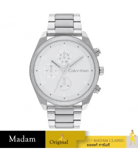 นาฬิกาข้อมือ CALVIN KLEIN CK25200356,43 MM.,STAINLESS STEEL,TWO TONE SILVER/GREY   				