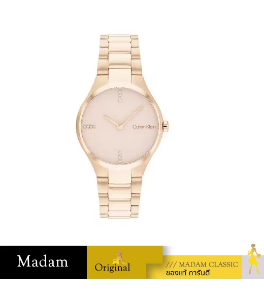 นาฬิกาข้อมือ CALVIN KLEIN CK25200334,30 MM.,STAINLESS STEEL,ROSE GOLD				