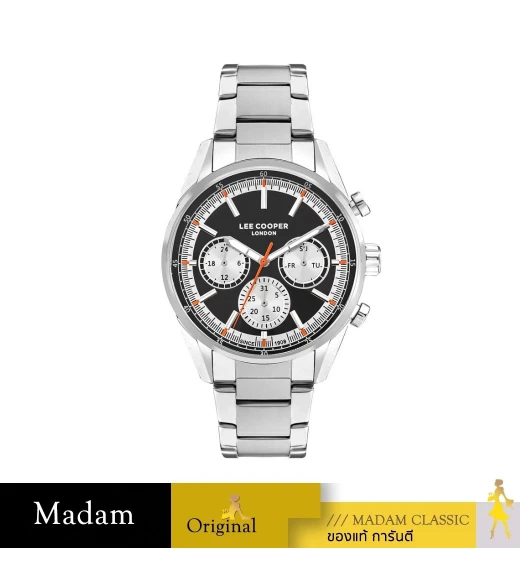 นาฬิกาข้อมือ LEE COOPER LC07986-350,44 MM,STAINLESS STEEL,SILVER				