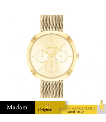 นาฬิกาข้อมือ CALVIN KLEIN CK25200339,38 MM.,STAINLESS STEEL,GOLD    				