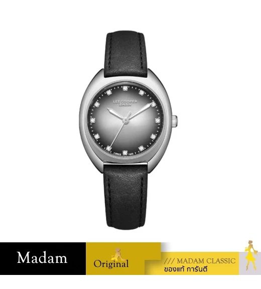 นาฬิกาข้อมือ LEE COOPER LC07988-331,30 MM,LEATHER STRAP,BLACK				