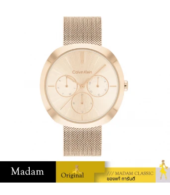 นาฬิกาข้อมือ CALVIN KLEIN CK25200340,38.5 MM.,STAINLESS STEEL,ROSE GOLD				