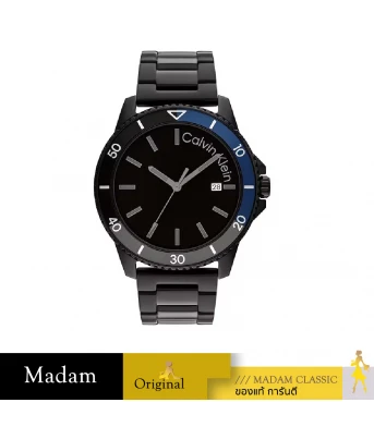 นาฬิกาข้อมือ CALVIN KLEIN CK25200382,44 MM.,STAINLESS STEEL,BLACK   				