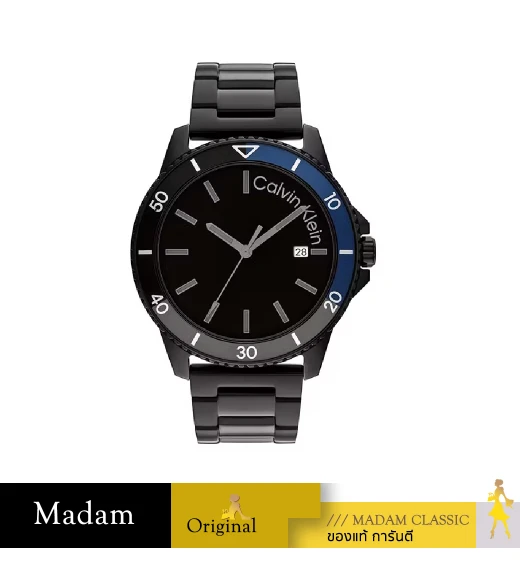 นาฬิกาข้อมือ CALVIN KLEIN CK25200382,44 MM.,STAINLESS STEEL,BLACK   				