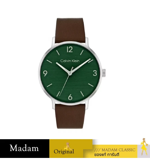 นาฬิกาข้อมือ CALVIN KLEIN CK25200435,42 MM.,LEATHER STRAP,BROWN    				