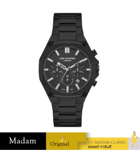 นาฬิกาข้อมือ LEE COOPER LC07319-650,44 MM.,STAINLESS STEEL,BLACK    				