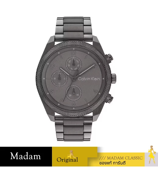 นาฬิกาข้อมือ CALVIN KLEIN CK25200462,44 MM.,STAINLESS STEEL,GREY   				