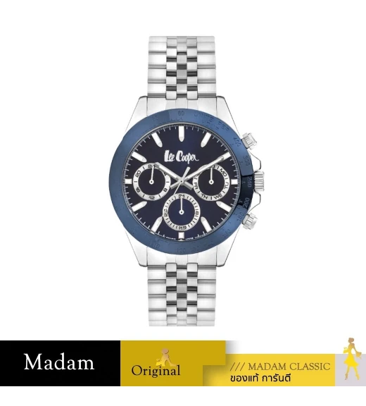 นาฬิกาข้อมือ LEE COOPER LC07963-390,43 MM,STAINLESS STEEL,SILVER				