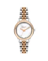 นาฬิกาข้อมือ LEE COOPER LC07934-520,30 MM,STAINLESS STEEL,TWO TONE SILVER/ROSE GOLD				