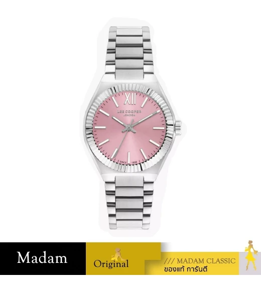 นาฬิกาข้อมือ LEE COOPER LC07970-340,33 MM, Metal ,SILVER				