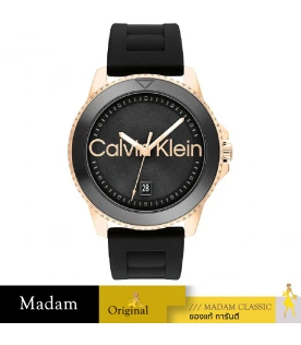 นาฬิกาข้อมือ CALVIN KLEIN CK25200426,44 MM.,SILICONE STRAP,BLACK   				