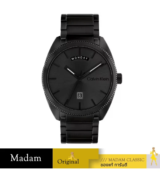 นาฬิกาข้อมือ CALVIN KLEIN CK25200448,42 MM.,STAINLESS STEEL,BLACK   				
