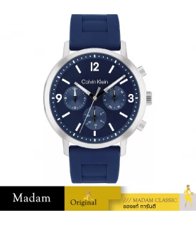 นาฬิกาข้อมือ CALVIN KLEIN CK25200460,44 MM.,SILICONE STRAP,BULE 				