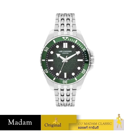 นาฬิกาข้อมือ LEE COOPER LC07954-370,43 MM,STAINLESS STEEL,SILVER				