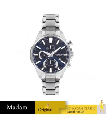 นาฬิกาข้อมือ LEE COOPER LC07801-390,46 MM.,STAINLESS STEEL,SILVER				