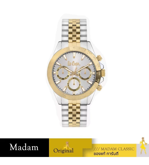 นาฬิกาข้อมือ LEE COOPER LC07963-230,43 MM,STAINLESS STEEL,TWO TONE SILVER/GOLD				