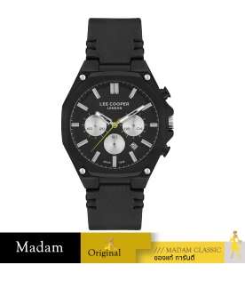นาฬิกาข้อมือ LEE COOPER LC07318-651,44 MM.,SILICONE STRAP,BLACK   				