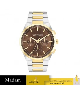 นาฬิกาข้อมือ CALVIN KLEIN CK25200442,44 MM.,STAINLESS STEEL,TWO TONE SILVER / GOLD				
