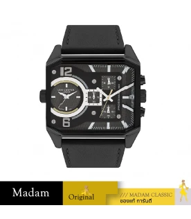 นาฬิกาข้อมือ LEE COOPER LC07264-651,44 MM., LEATHER STRAP,BLACK   				