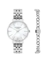 GIFT SET นาฬิกาพร้อมสร้อยข้อมือ LEE COOPER LC07857-320,34 MM.,STAINLESS STEEL,SILVER     				