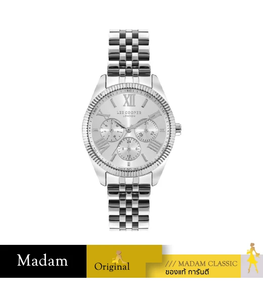 นาฬิกาข้อมือ LEE COOPER LC07811-330,37 MM.,STAINLESS STEEL,SILVER     				