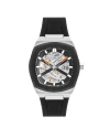 นาฬิกาข้อมือ LEE COOPER LC07902-351,42 MM,SILICONE STRAP,BLACK				