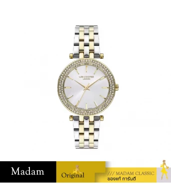 "นาฬิกาข้อมือ LEE COOPER LC07864-230,34 MM.,STAINLESS STEEL ,TWO TONE SILVER / GOLD"				