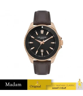 WATCH LEE COOPER LC07870-464,45 MM.,LEATHER STRAP,BROWN				