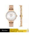 GIFT SET นาฬิกาพร้อมสร้อยข้อมือ LEE COOPER LC07857-420,34 MM.,STAINLESS STEEL,ROSE GOLD  				