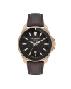นาฬิกาข้อมือ LEE COOPER LC07870-464,45 MM.,LEATHER STRAP,BROWN				