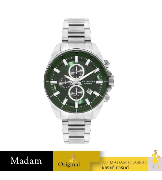 นาฬิกาข้อมือ LEE COOPER LC07830-370,43 MM.,STAINLESS STEEL,SILVER 				